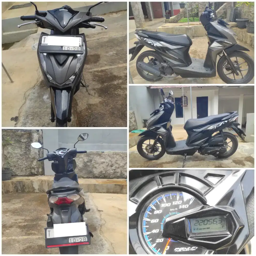 Jual motor bekas honda beat deluxe tahun 2022