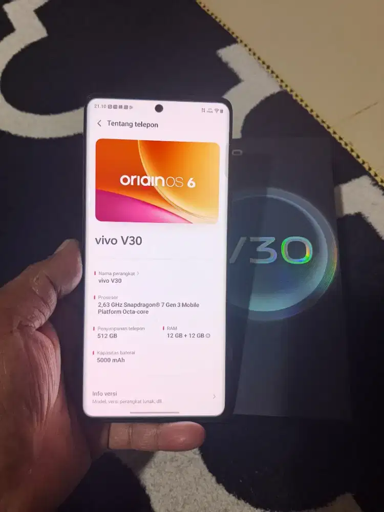 Vivo v30 5g 12/512