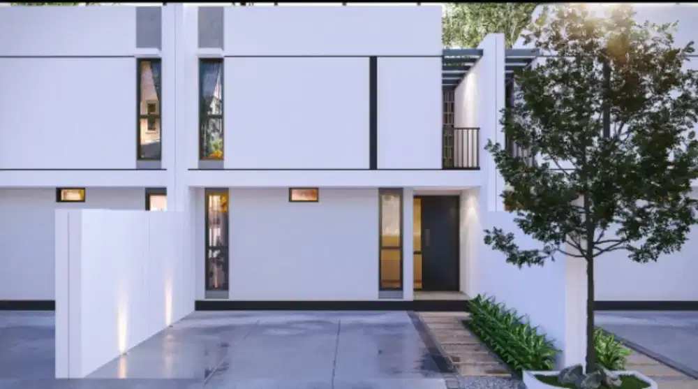 DI JUAL RUMAH MODERN 2LANTAI LOKASI STRATEGIS DI JAKARTA - AKSES MUDAH