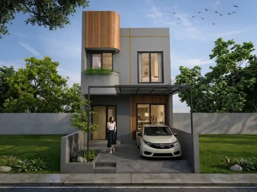 Rumah Nyaman & Elegan di Symphony Residence – LT 40, LB 55 - Dekat Tol Surabaya