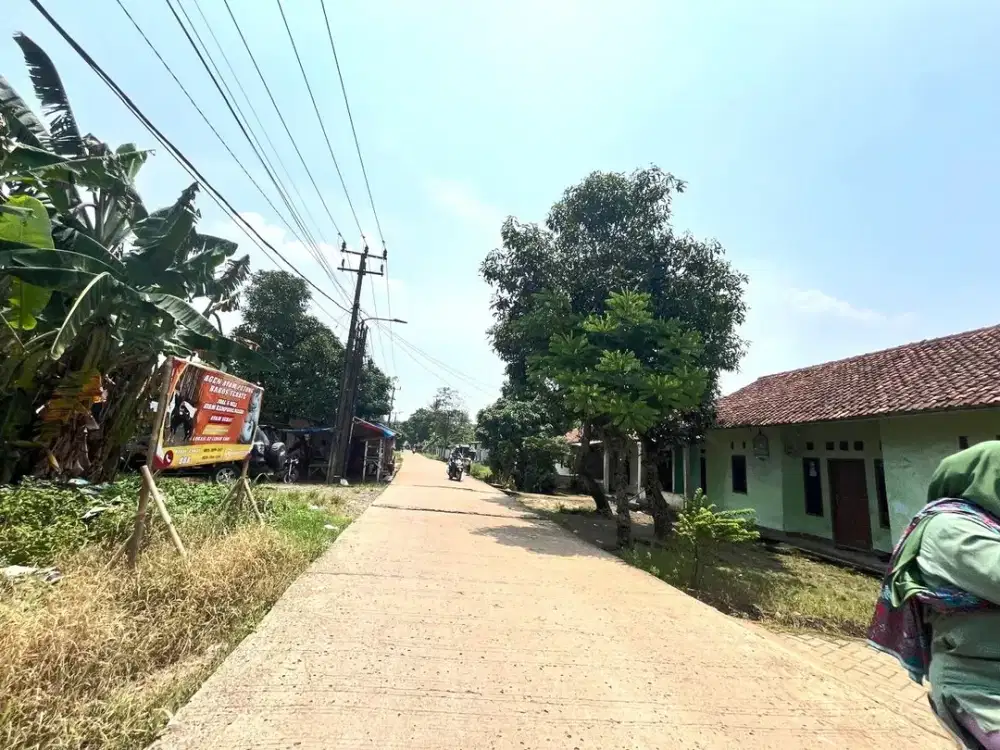 Tanah 1Jt-an Cisauk - 11 Menit Stasiun Jatake BSD
