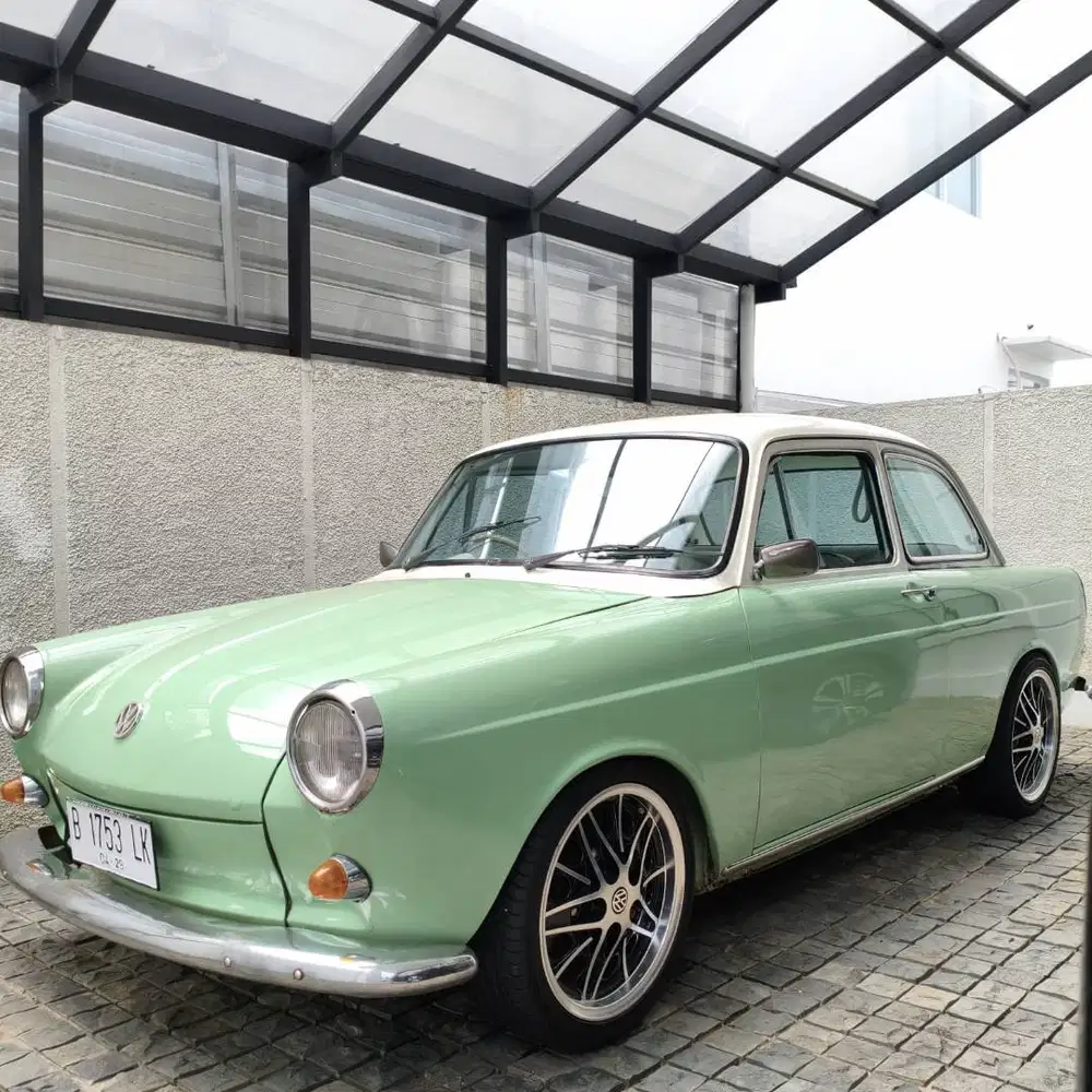 Volkswagen 3 Notchback 1964 green hijau vw type 3 restorasi 1963/1965