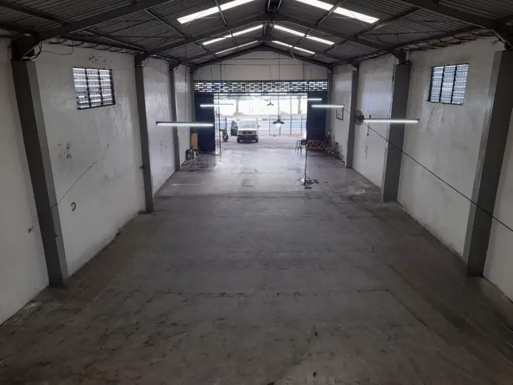 Dijual Gudang Raya Kletek LT 400 m² ROW Jalan Provinsi REV.A1008