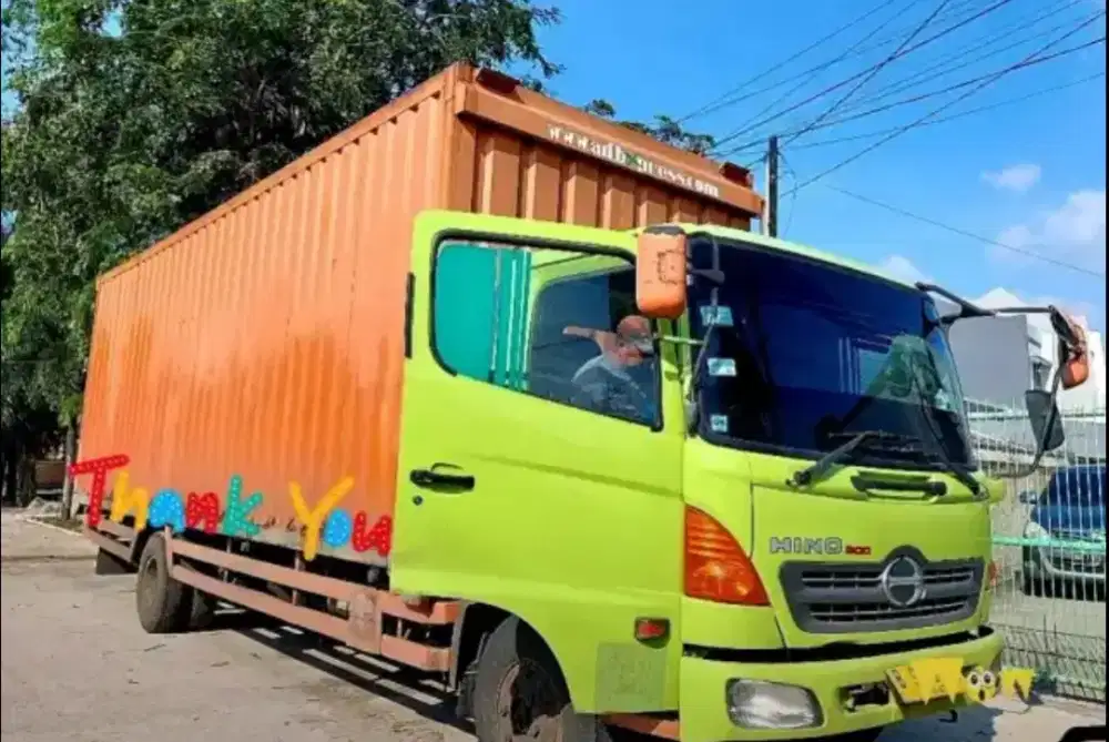 Hino Lohan FC 190 Box Besi Long 7.6mtr 2018 Bio Solar Turbo Fuso Euro2