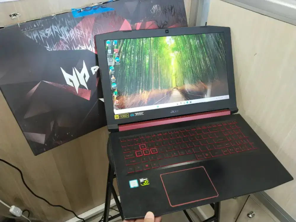 Dijual Acer Nitro predator Intel i5 Ram 16GB DDR4 SSD 512GB VGA GTX 4G