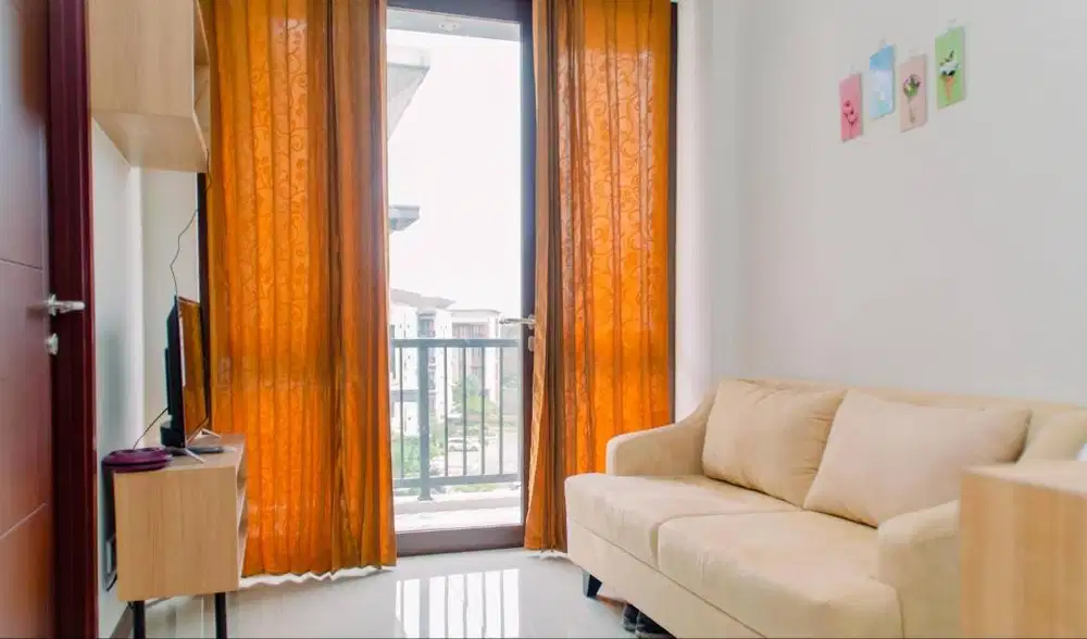 disewa apartemen agate/asatti bsd tangerang selatan siap huni