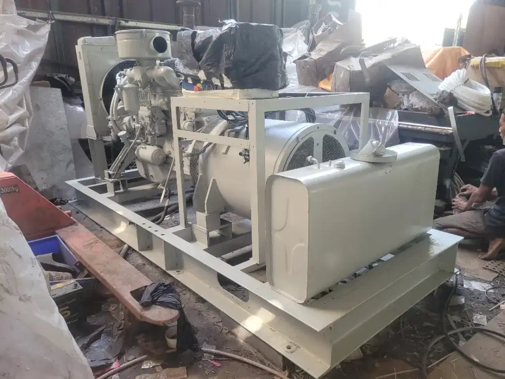 Genset open mitsubishi Denyo 75 kva