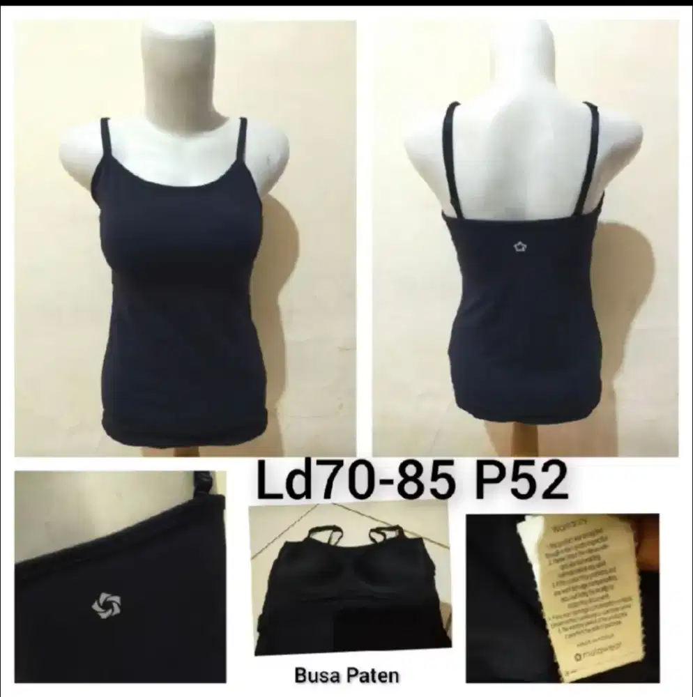 Mulawear Tanktop Bra Olahraga Wanita