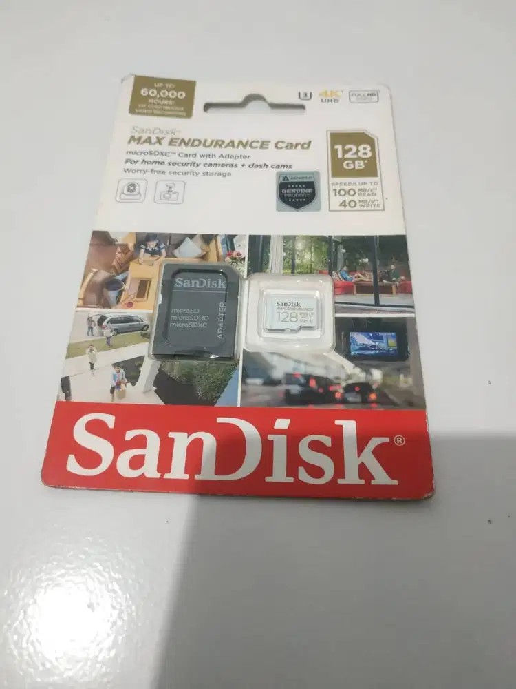 Kartu Memory Sandisk MAX Endurance 128GB 100Mbps Micro SD