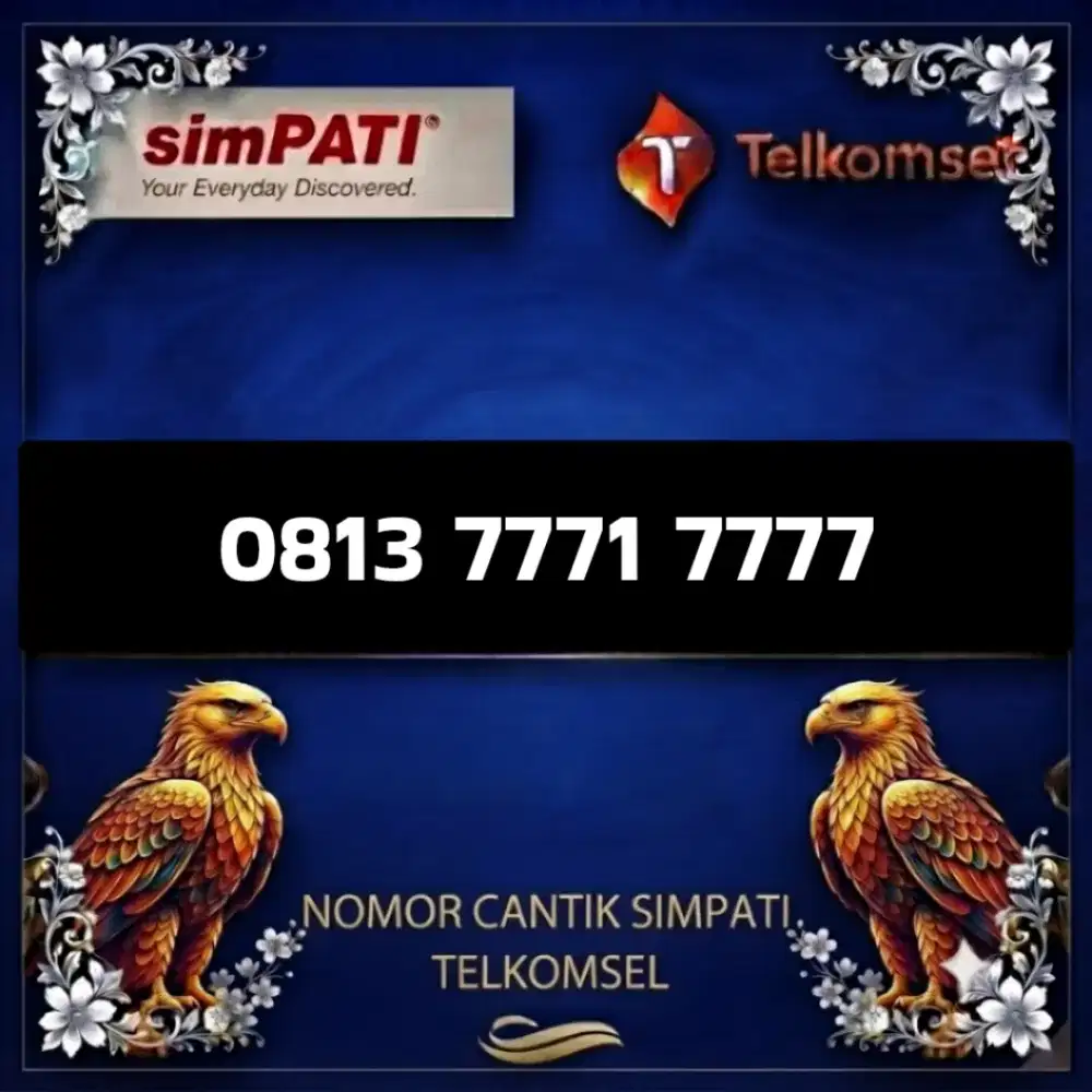 Nomor cantik simpati Telkomsel super