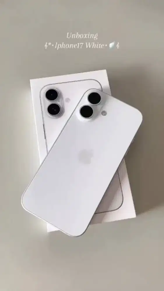 iPhone 17 256GB White Bisa Cicilan Tanpa Kartu Kredit & Bisa Tanpa DP