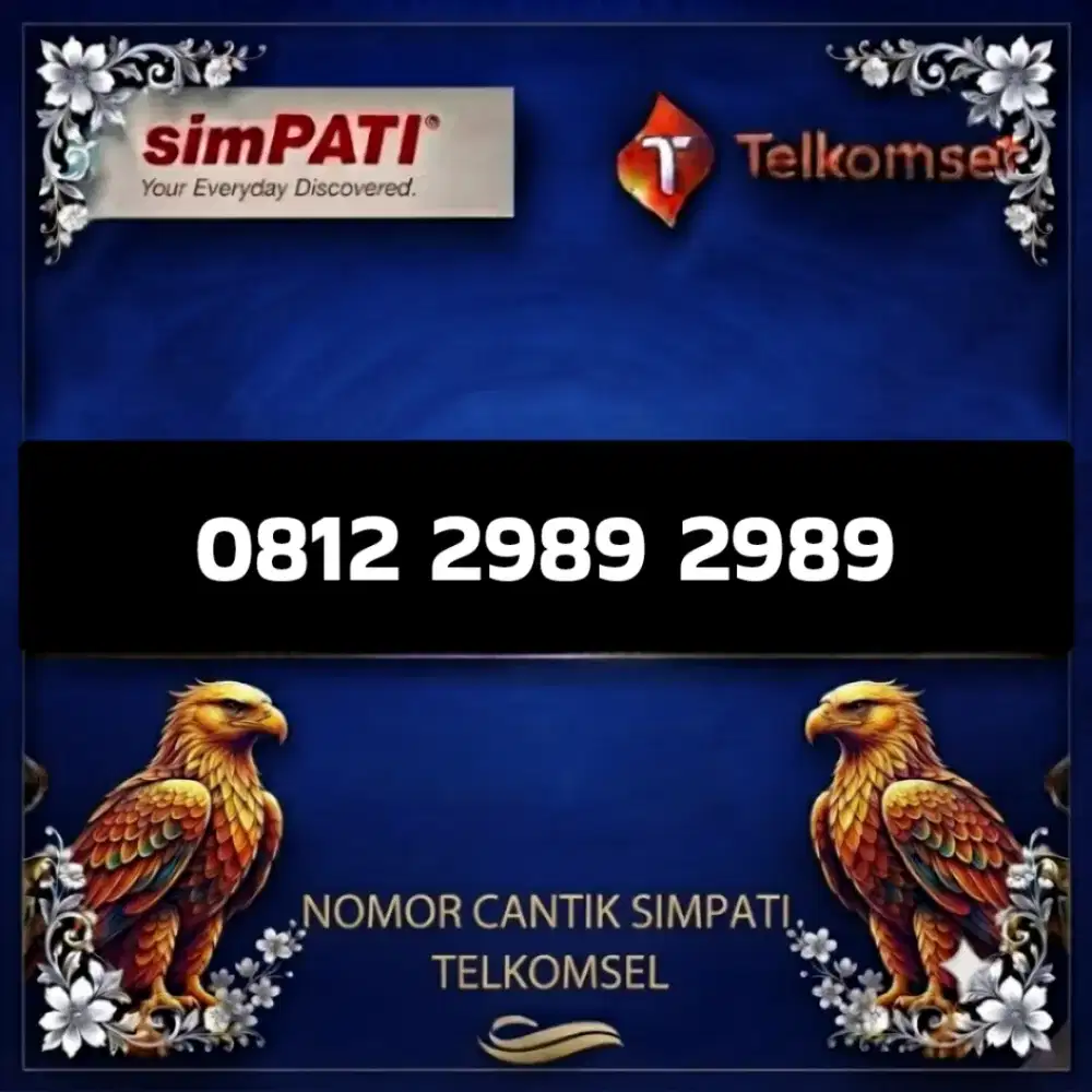 Nomor cantik simpati Telkomsel super