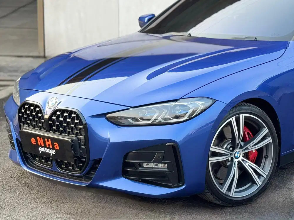 KM 2rb.. BMW 430i CABRIOLET 2.0 Blue On Black 2022.. eNHa garage SMG..