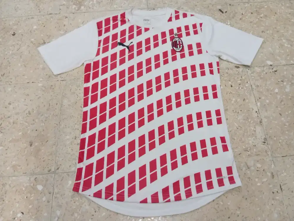 Kaos jersey Ac milan original second bekas