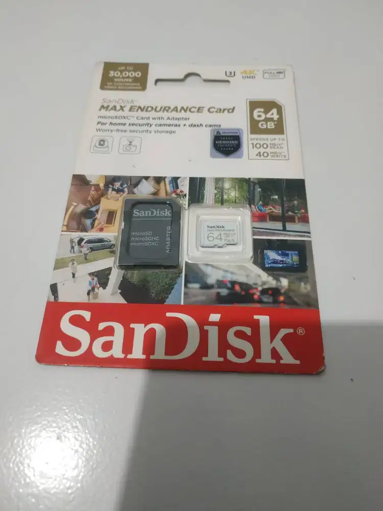 Sandisk MAX Endurance 64GB 100Mbps Micro SD