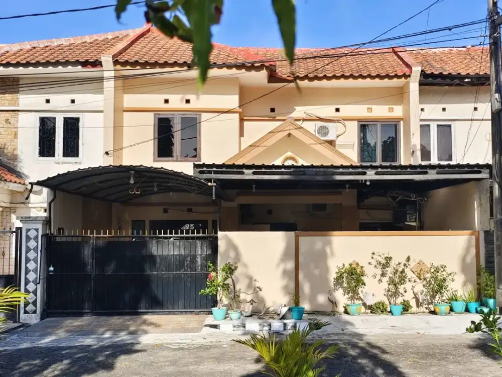 JUAL CEPAT, Termurah Dikelasnya  Rumah Minimalis 2 Lantai Di Perum Babatan Pilang Wiyung