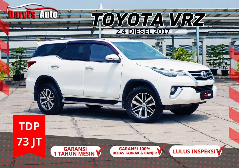 2017 Toyota Fortuner VRZ Diesel 2.4 Murah TDP 73jt