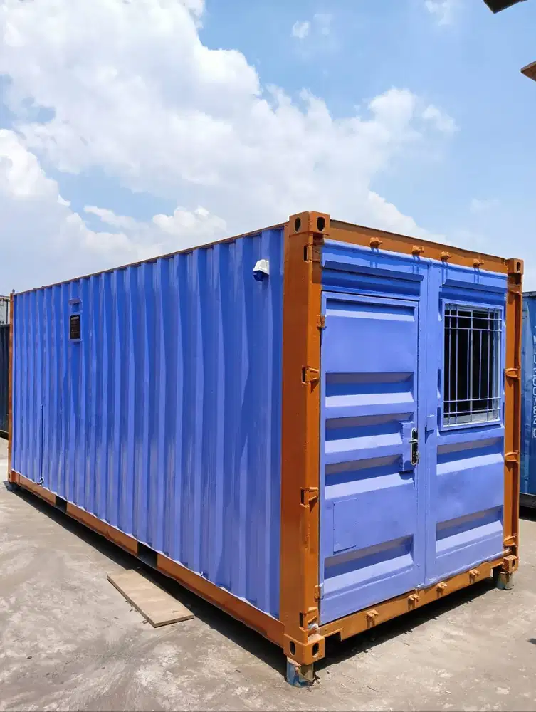 Jual Container Cafe 20 Feet Modifikasi – Siap Usaha, Estetik & Praktis