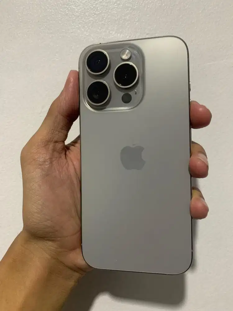iphone 15 pro 128gb natural titanium resmi BEACUKAI