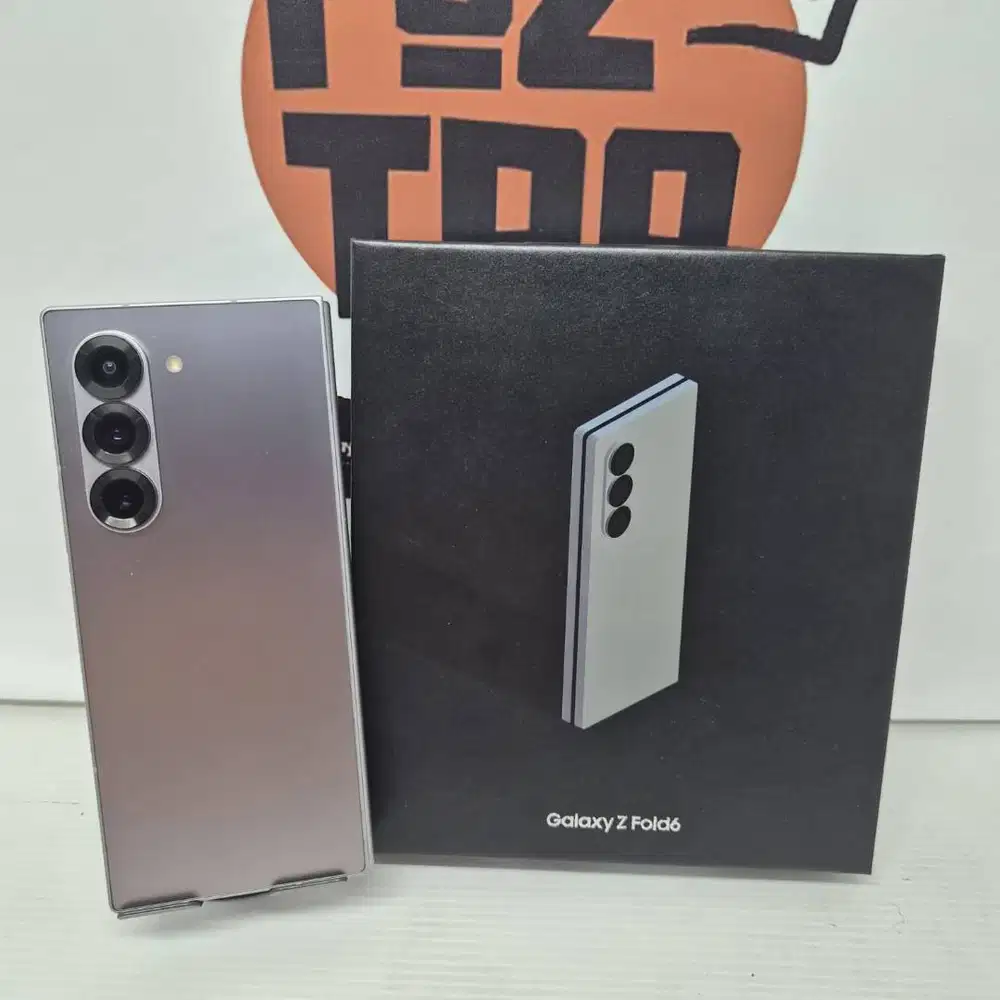 Samsung Z FOLD 6 12/512gb SILVER FULLSET No Minus EX SEIN
