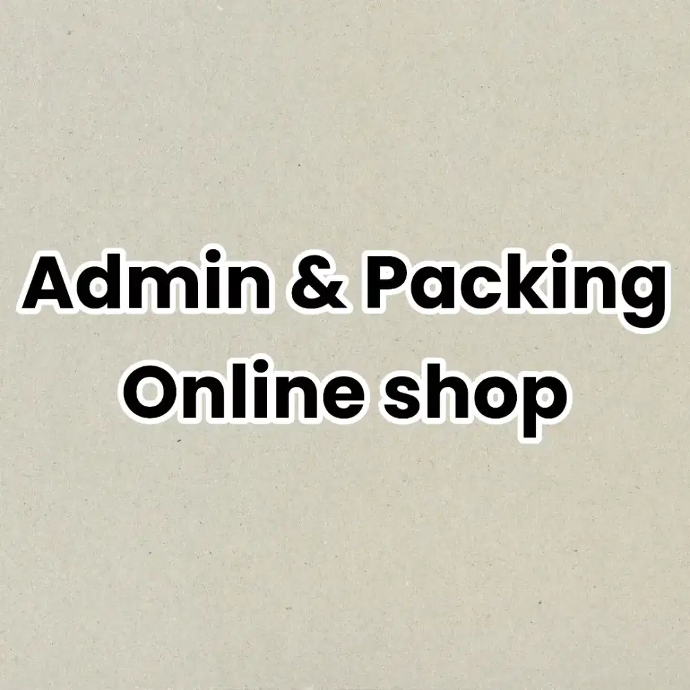 Cari Pekerjaan di online shop