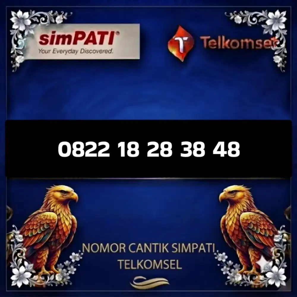 Nomor cantik simpati Telkomsel super