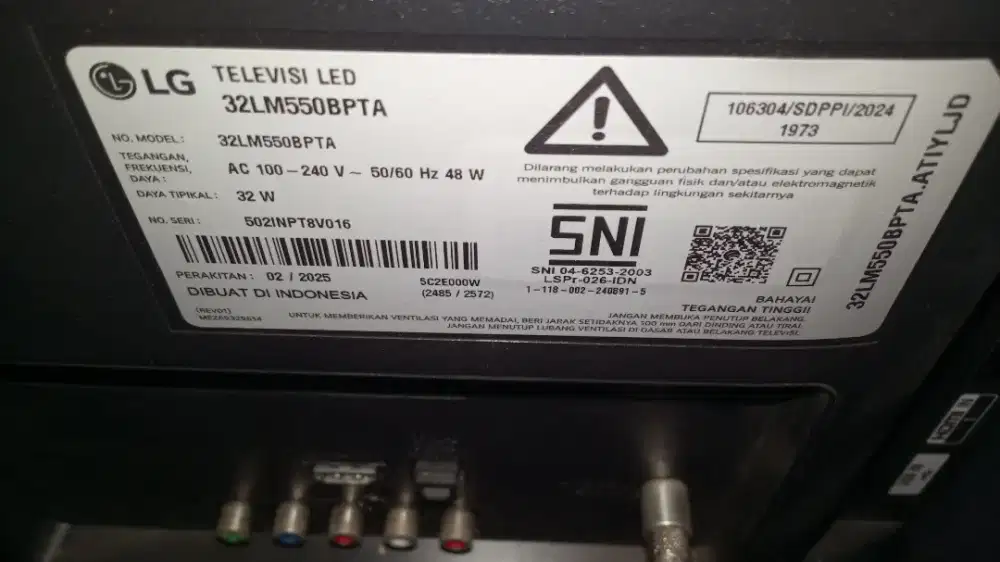 Tv led LG digital 32inchi likenew