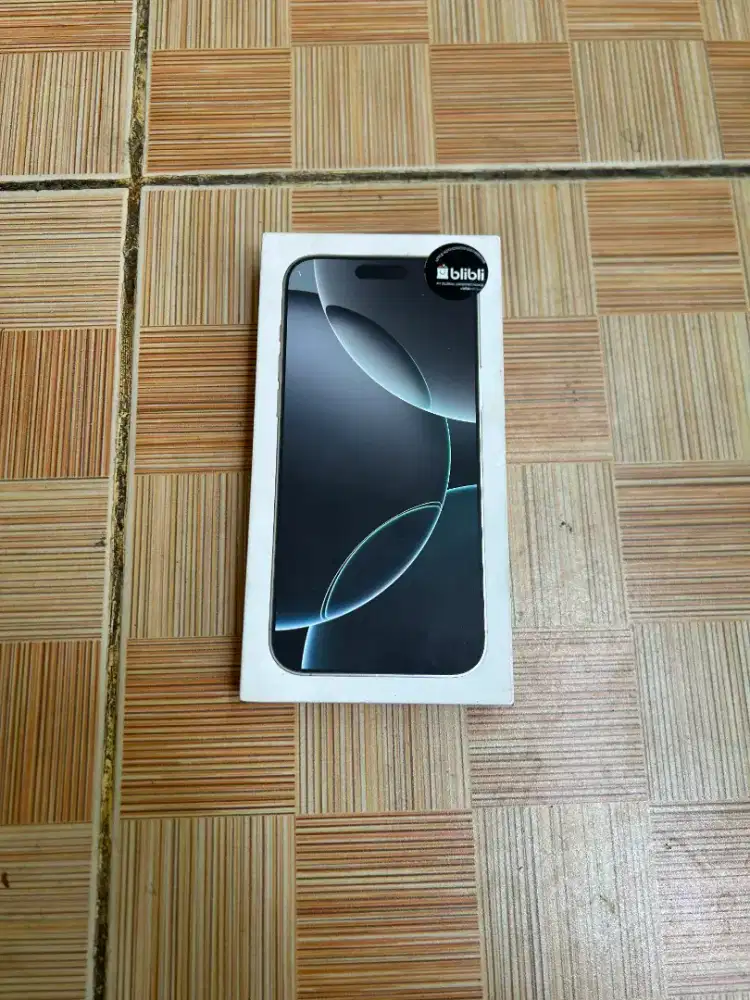 IPhone 16 pro max 1TB ibox baru/segel box new, White titanium