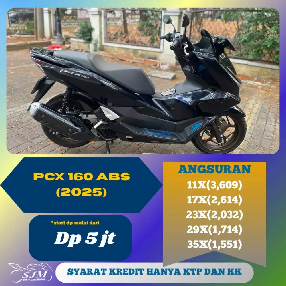 HONDA PCX 160 ABS 2026 MESIN HALUS
