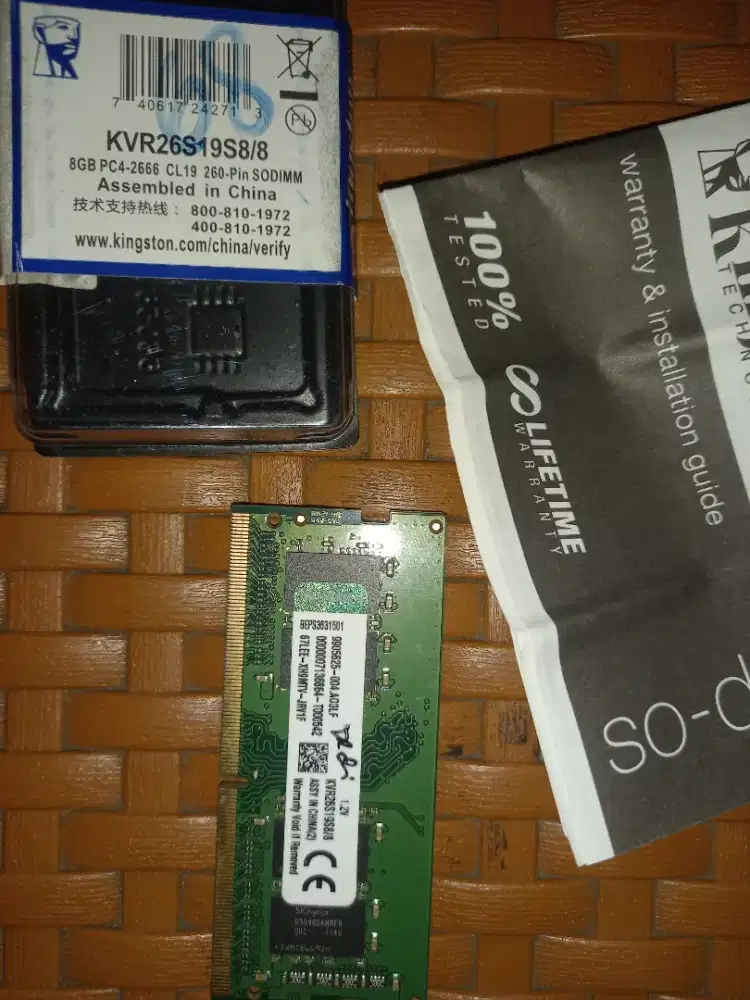 Ram Laptop Sodim 8gb DDR 4