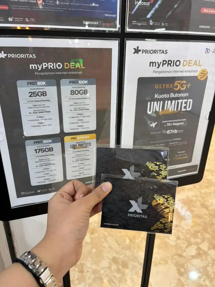 Paket Data Unlimited XL Prioritas 1TH