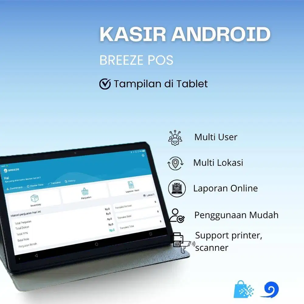 APLIKASI KASIR BREEZE POS,KASIR UMKM PRAKTIS DAN MUDAH DIGUNAKAN
