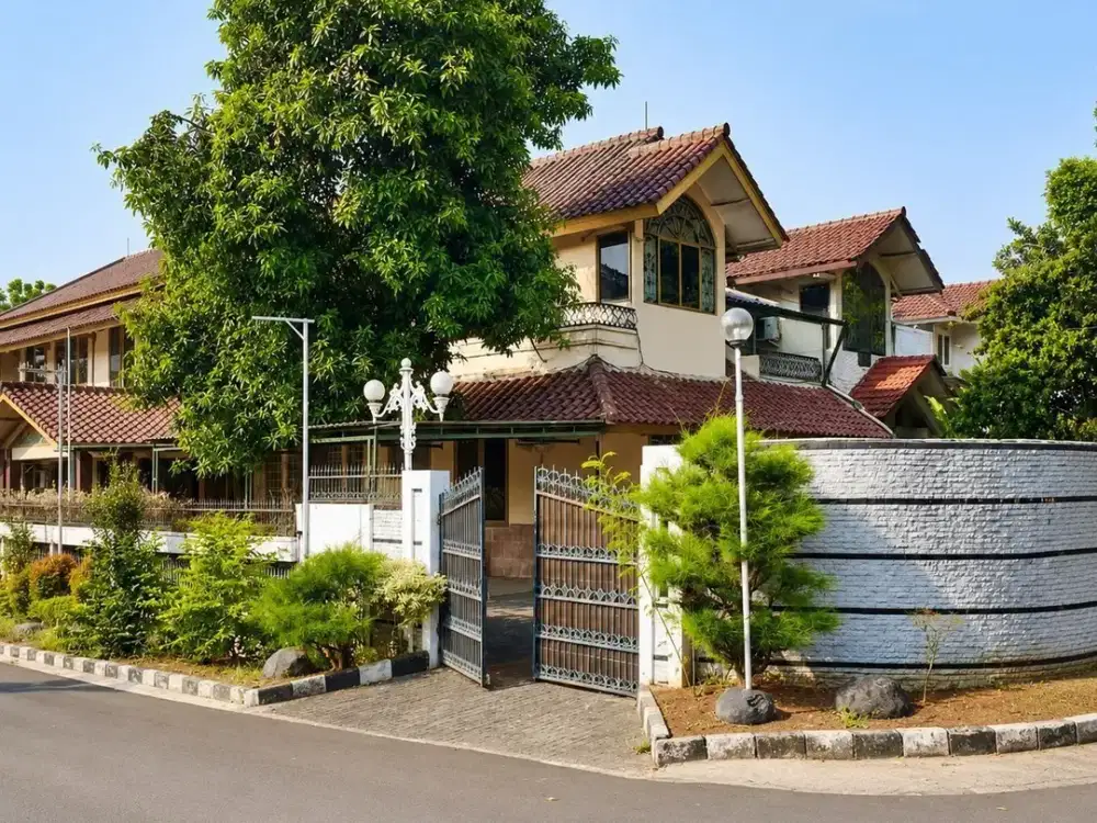 Spesial! Rumah Hook 2 Lantai Siap Huni di Bona Indah Jaksel, Harga Nego