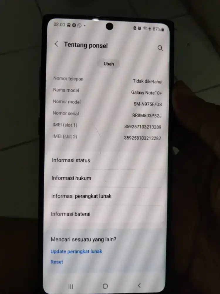 Samsung note 10 plus 512
