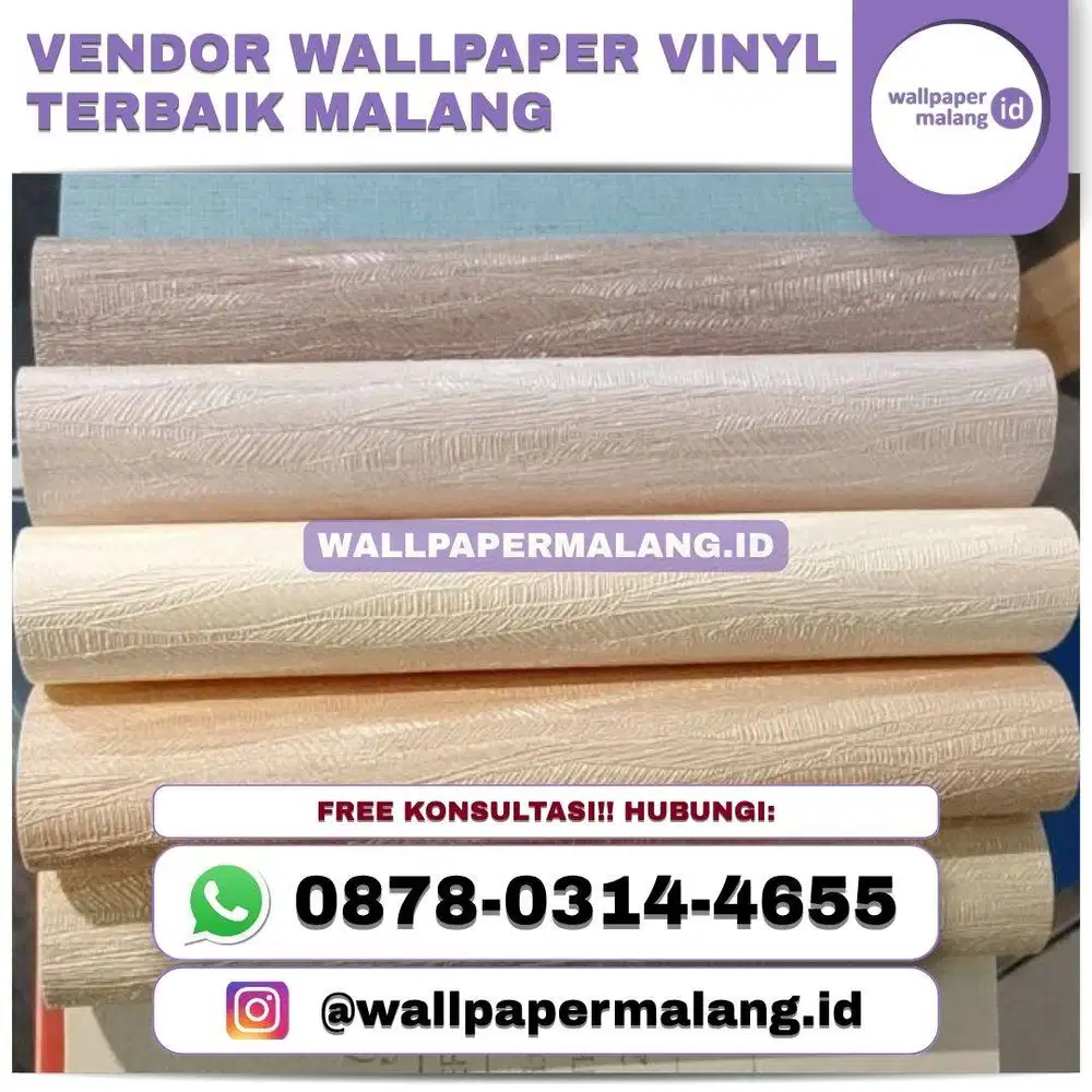 VENDOR WALLPAPER VINYL TERBAIK MALANG
