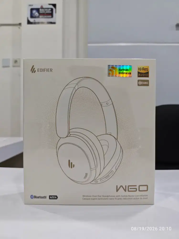 EDIFIER W60 Bluetooth 5.4 ANC Wireless
Headphone - White