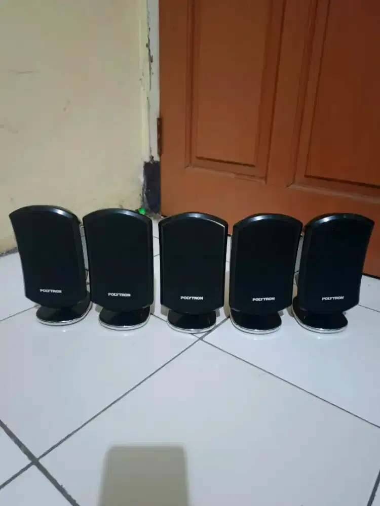 5pcs speaker surround pasif polytron