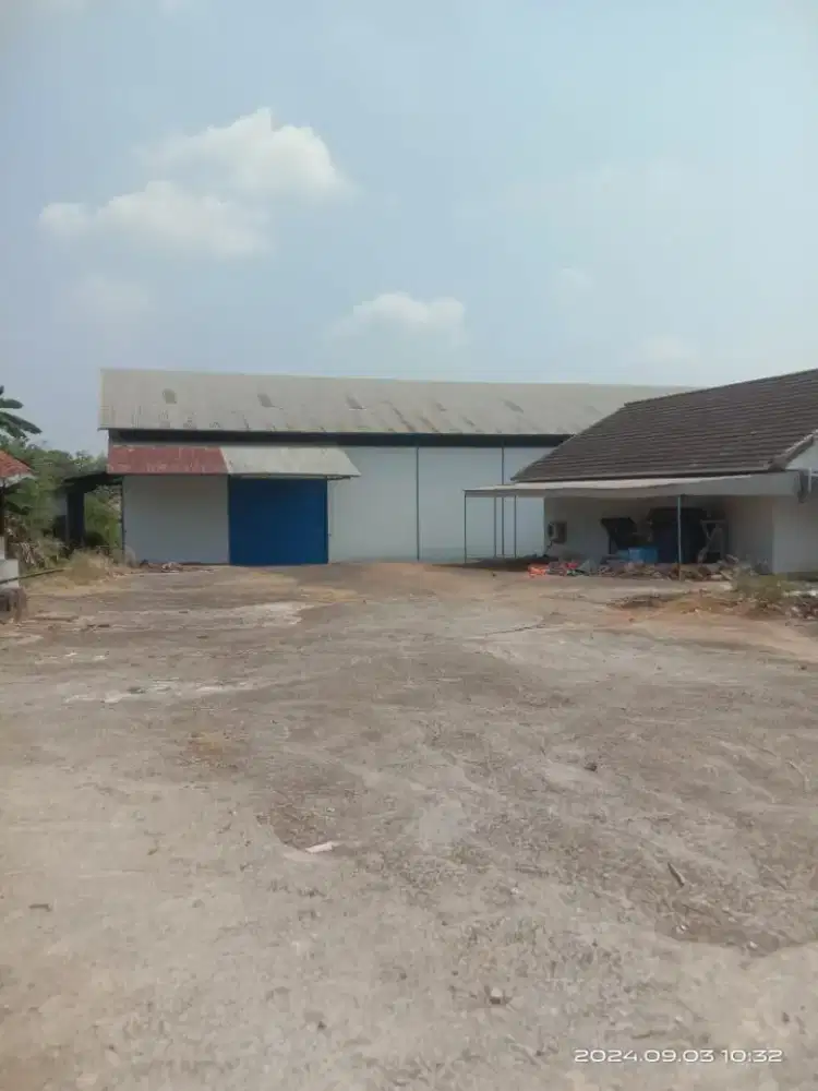 Disewakan gudang besar sukarela plb