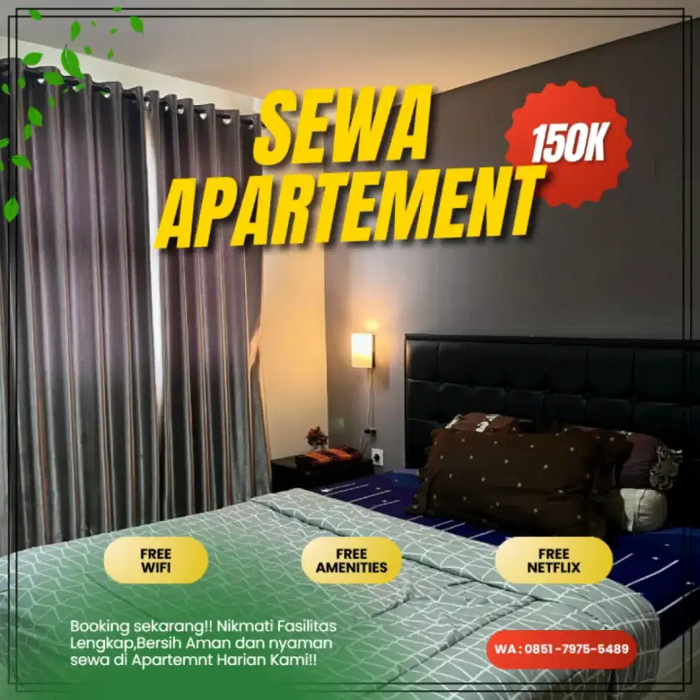 Sewa Apartemen BINTARO ICON Harian/Transit Termurah Tangerang