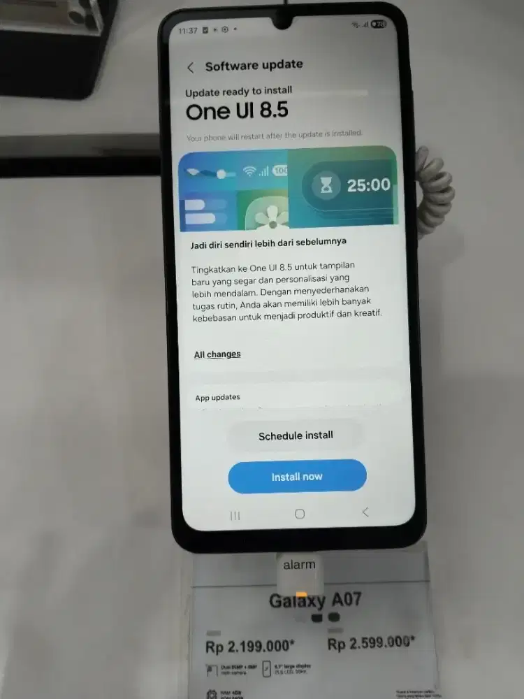 Promo Cicilan Samsung A07 ram 4/64
