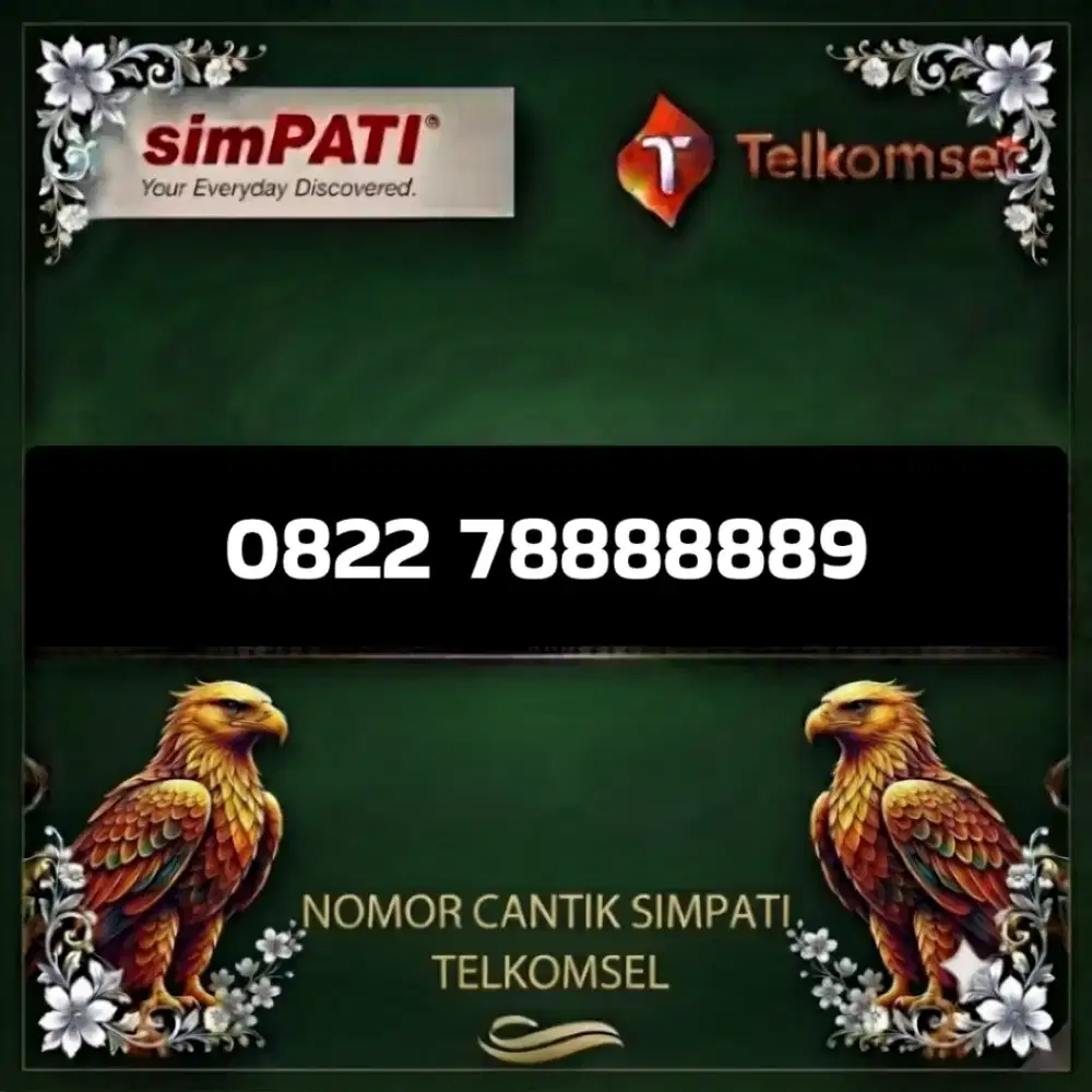 Nomor cantik simpati Telkomsel super