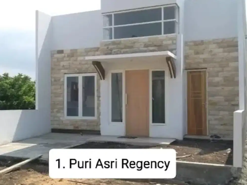 Rumah Puri Asri Regency Dekat Pondok Tjandra, Waru, Sidoarjo