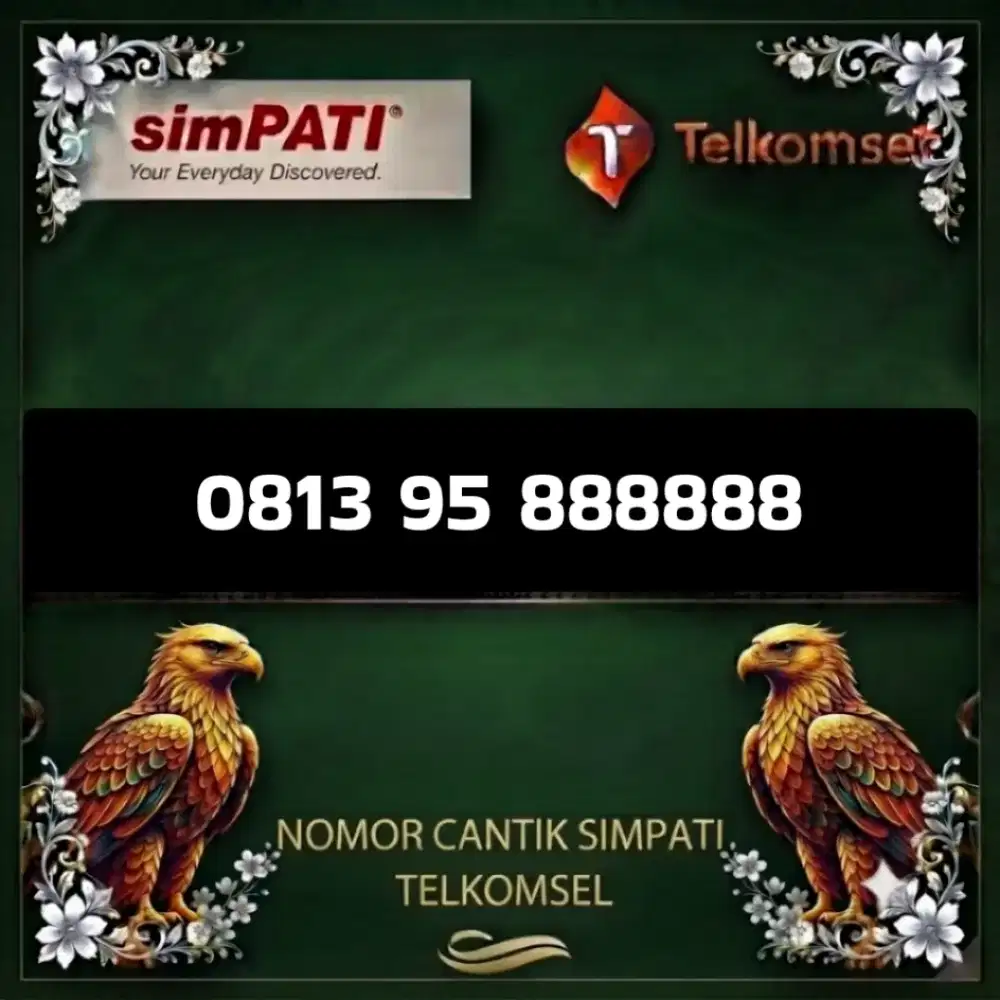 Perdana nomor cantik simpati Telkomsel super