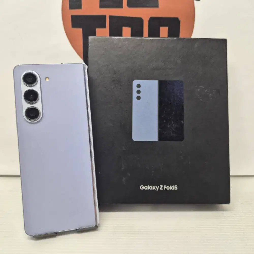 Samsung Z Fold 5 FULLSET 12/512GB Blue EX SEIN NO MINUS NO KENDALA