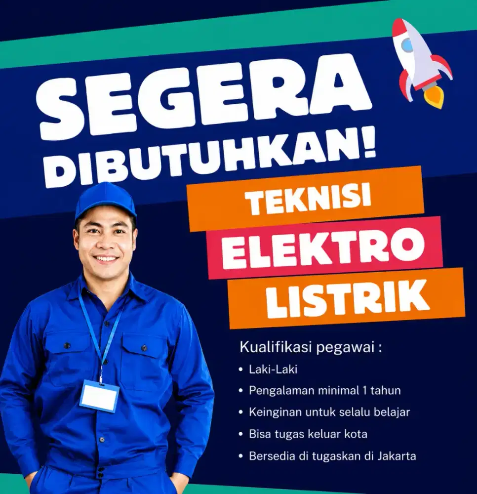 Dicari Tamatan SMK Elektro
