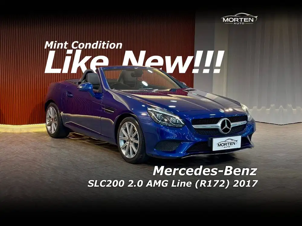 [LIKE NEW!!!] Mercedes-Benz SLC200 2.0 AMG Line (R172) 2017