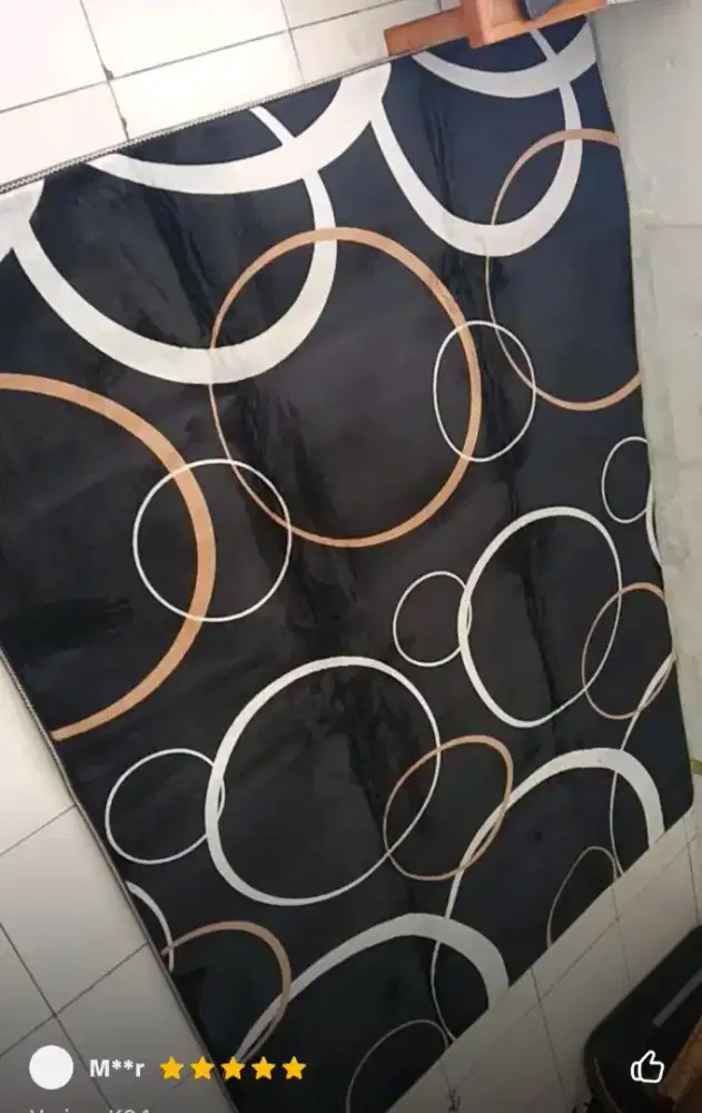Karpet bulu tebal halus