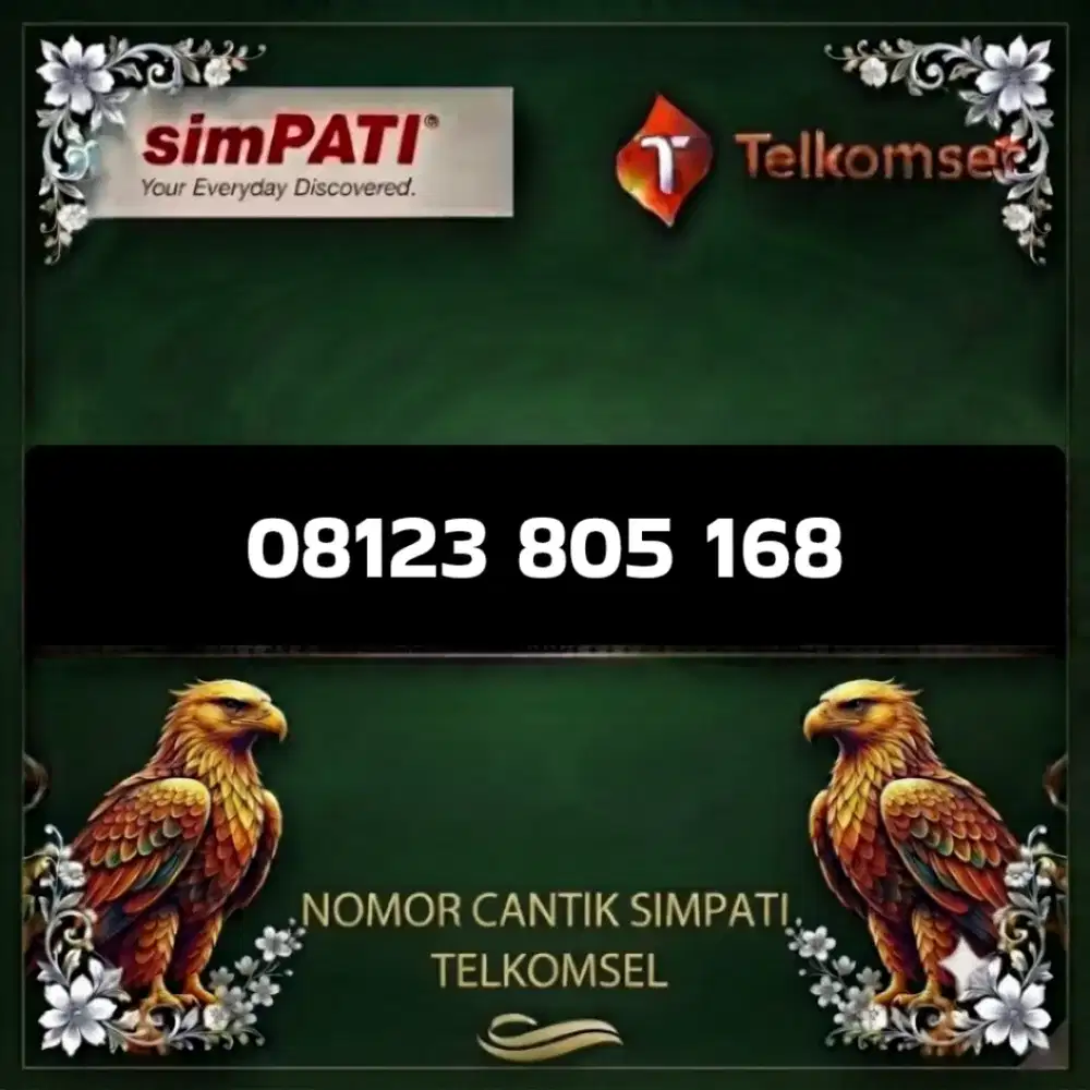 Nomor cantik simpati Telkomsel super