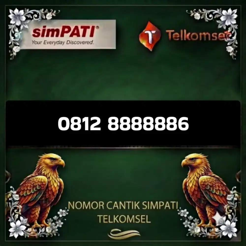 Nomor cantik simpati Telkomsel super