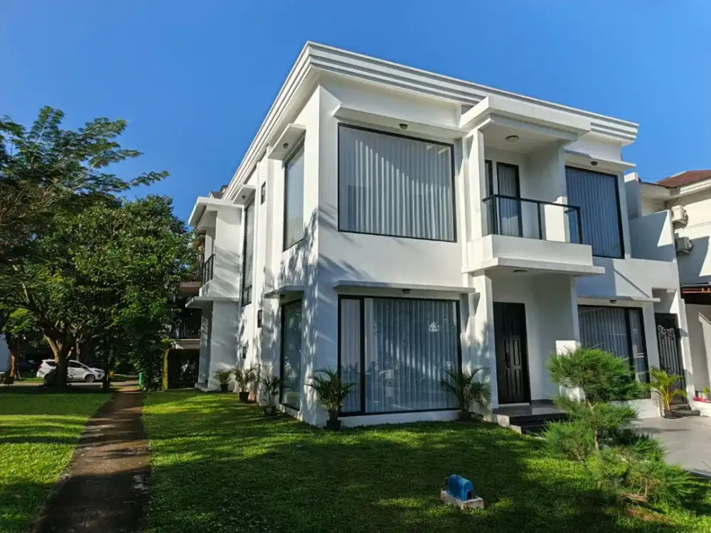 WHITE HOUSE Foresta BSD City, Rumah Hoek Model TERKINI, Collinare 234/340 4 + 2 Kamar Taman Besar, Greencove Navapark Depark Golf